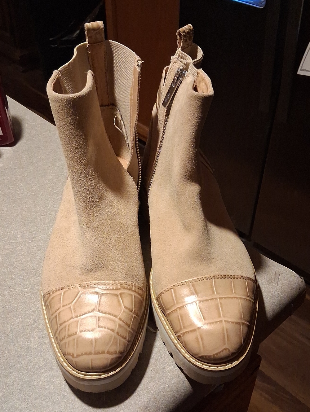 Donald Pliner Tinsley Suede Ankle Boots